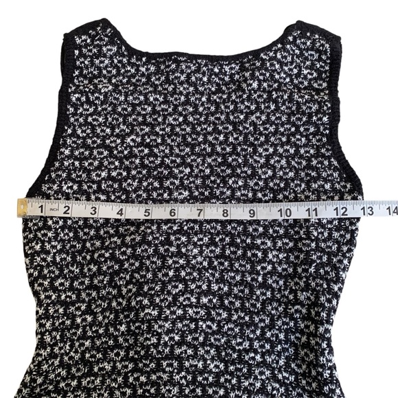 FREE PEOPLE Beach NWT Mindy Backless Midi Dress Women's Size Large Black Combo - Picture 3 of 12